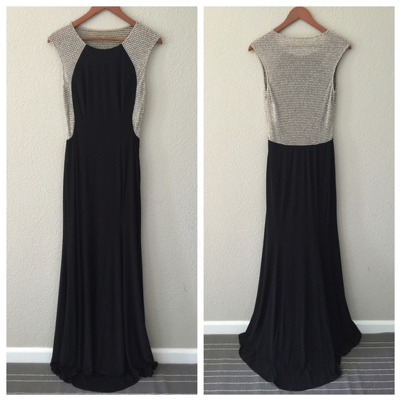 Cache Black Evening Gown