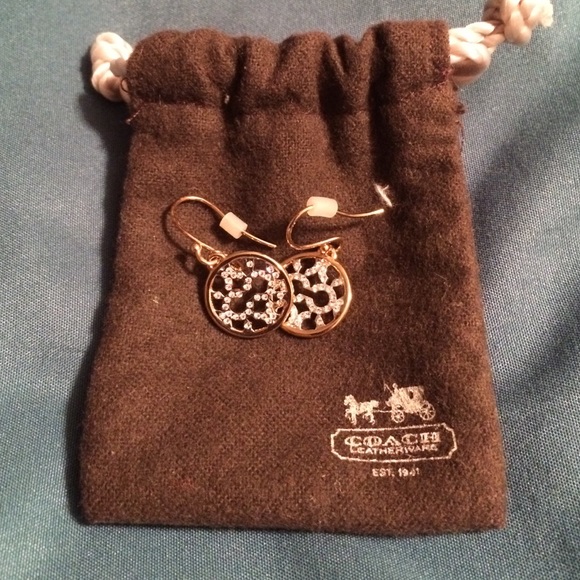 Coach earrings