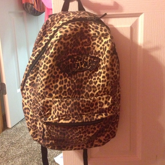 Vans Accessories - Vans Cheetah Print Bookbag
