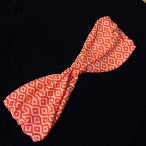 Orange tribal swimsuit - Picture 4 of 4