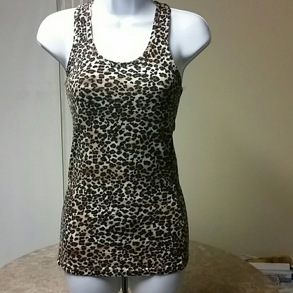 Leopard Racerback Tank