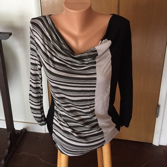 Cowl neck top