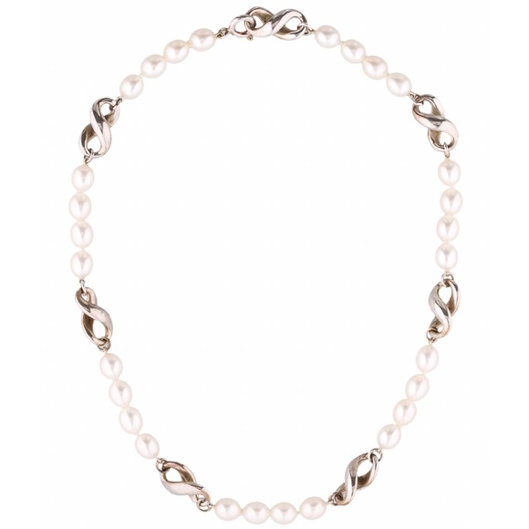 Tiffany's 'Infinity' Neckless & matchning Earrings