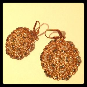 Filigree earrings
