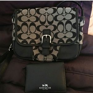 Crossbody bag and card holder