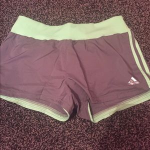 NWT lime green Adidas shorts
