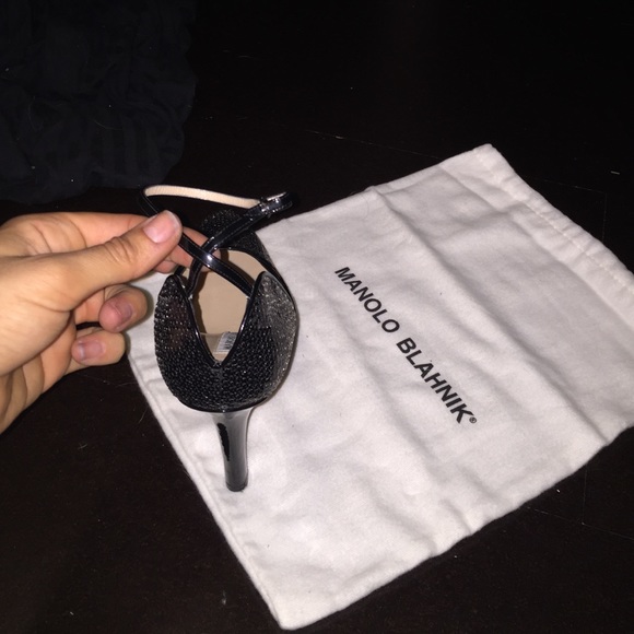 GORGEOUS!! Manolo Blahnik "Buc" Sequin - Picture 3 of 4