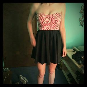 Cute strapless dress