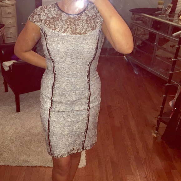 Marc New York sheath cap sleeve lace dress - Picture 1 of 2