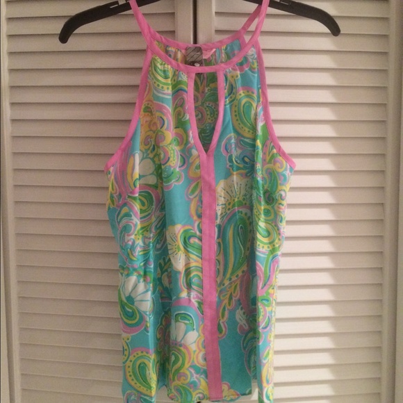 Double Trouble silk top