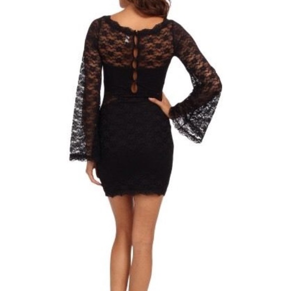 Free People Black Lace Dress - Picture 2 of 4