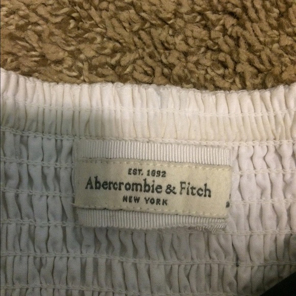 Abercrombie & Fitch Strapless Navy Blue Dress - Picture 3 of 3