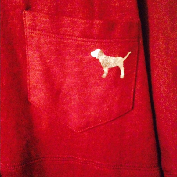 VS Pink Maroon Bling Limited Edition Crew - Picture 4 of 4