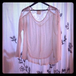 Free People slouchy tee