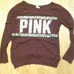 Victoria Secret long sleeve pink top