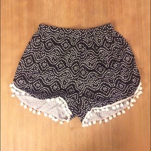 Brand new! Black & White Shorts!