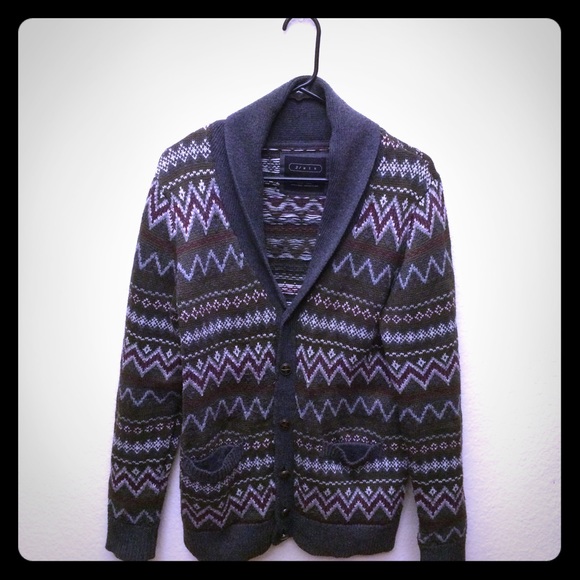 Zig Zag Cardigan