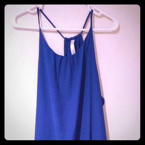 Blue beach dress