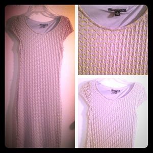 Grey & Yellow Sharagano Dress