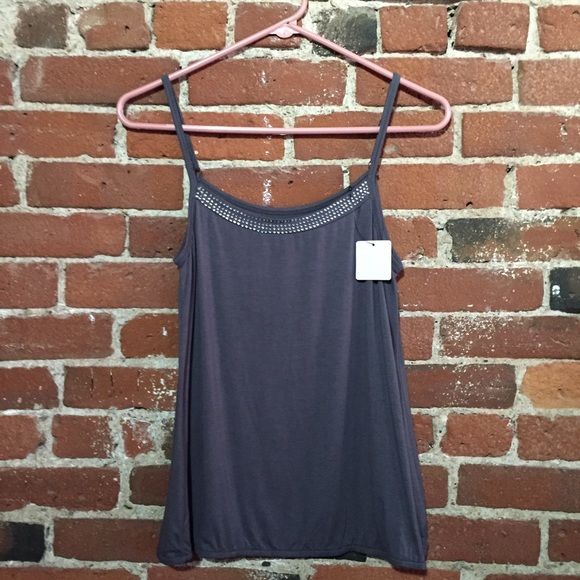 Rhinestones Tank Top