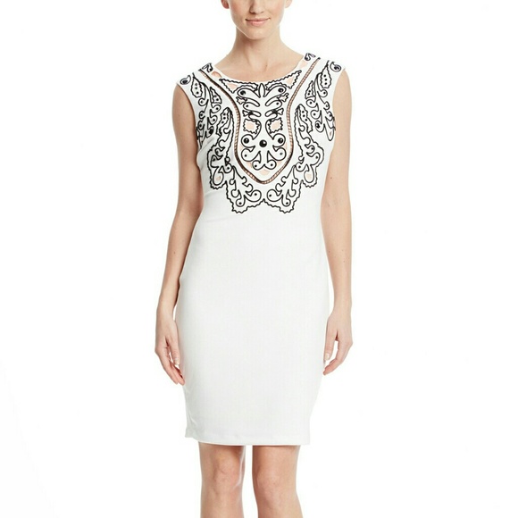 JAX Dresses & Skirts - JAX Laser Cut Cocktail Dress