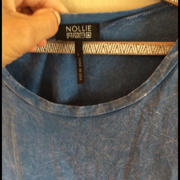 Nollie from pac sun muscle tee. Nwt - Picture 3 of 3
