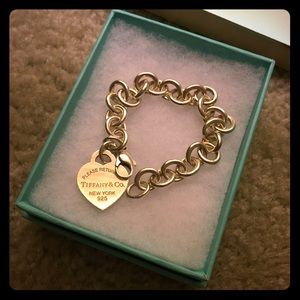 TIFFANY heart tag bracelet Authentic