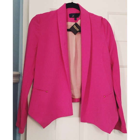 Francesca's Collections Jackets & Blazers - Hot pink blazer