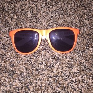 Orange and white PINK sunglasses