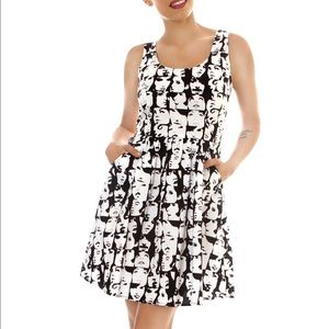 Mod cloth Folter famous faces dress