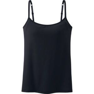 UNIQLO AIRism bra camisole tank top in Black