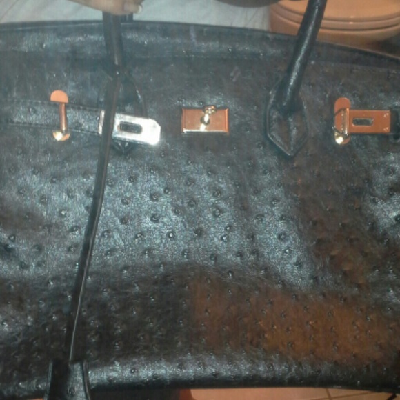 Ostrich style bag