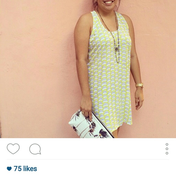 Ava Sky tank corsica, yellow scallop - Picture 3 of 3