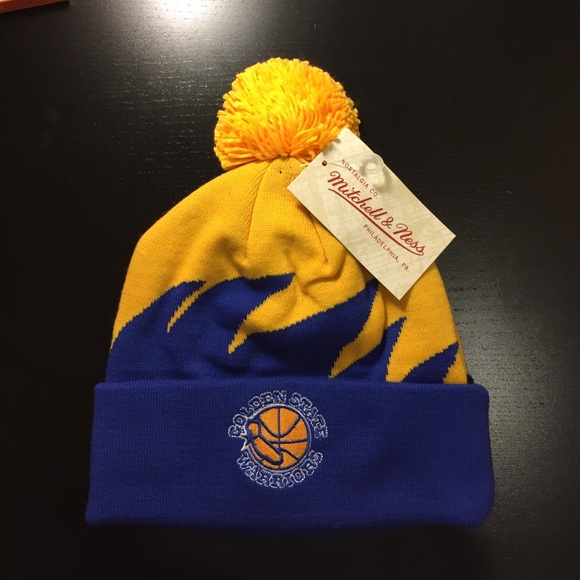 Mitchell & Ness Accessories - Golden State Warriors Beanie