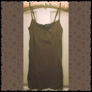 American Eagle Brown Lace Cami w/bra