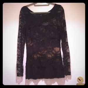 Sexy Bailey 44 Lace and Nude Top