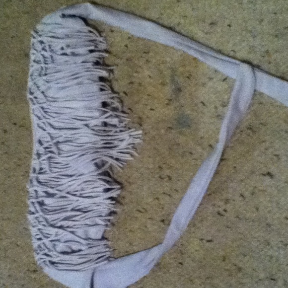 Fringe swim top
