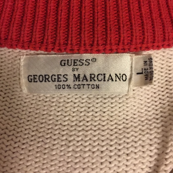 Vintage GUESS sailboat knit sweater!🐞