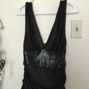 Party sequin top