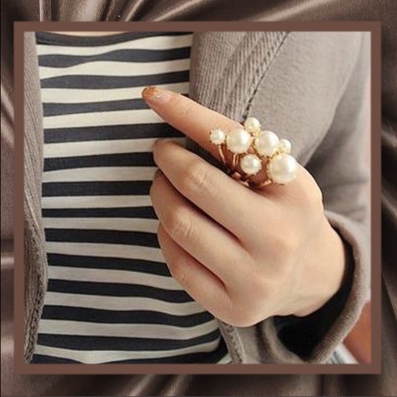 Jewelry Multi Pearl Ring Poshmark