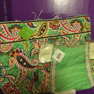 Vera Bradley Grand Tote; Small Color Block Tote