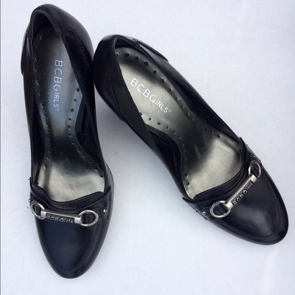 💃🏽LAST CHANCE💃🏽 BCBGirls Black Heels - Picture 1 of 3
