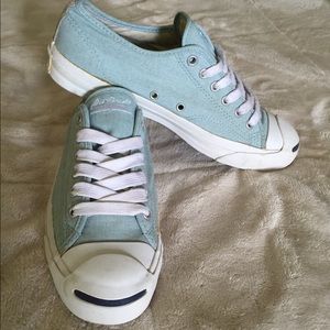 Converse Jack Purcell size W8.5 M7 Light Blue