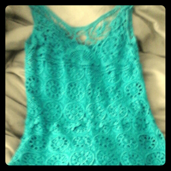 Dresses & Skirts - Short aquamarine dress