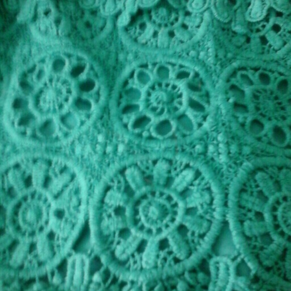 Short aquamarine dress - Picture 2 of 2