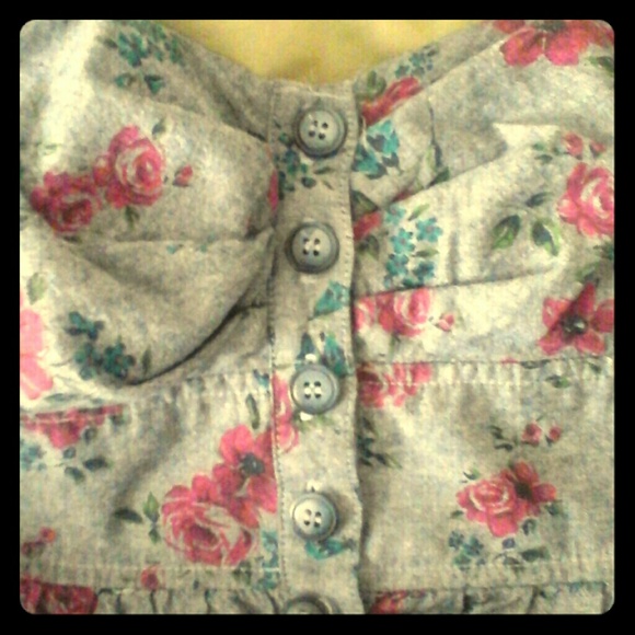 Floral short dress - Picture 1 of 4