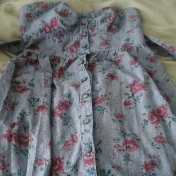 Floral short dress - Picture 2 of 4