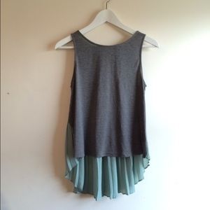 Seafoam Accordion Top