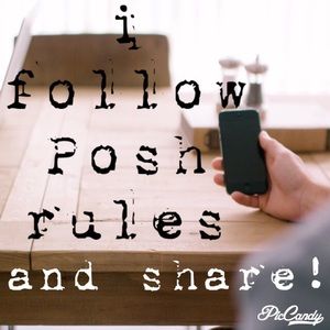 Posh approved items only!