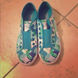 Coach slip on tennis shoes